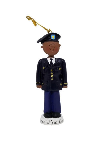 Ornament - African American Army Male