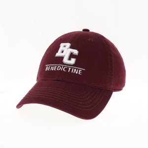 Relaxed Fit w/ BC Split Line Logo - MAROON