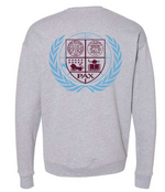 Model UN Grey Crewneck