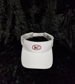VISOR - White w/ BC Oval Logo