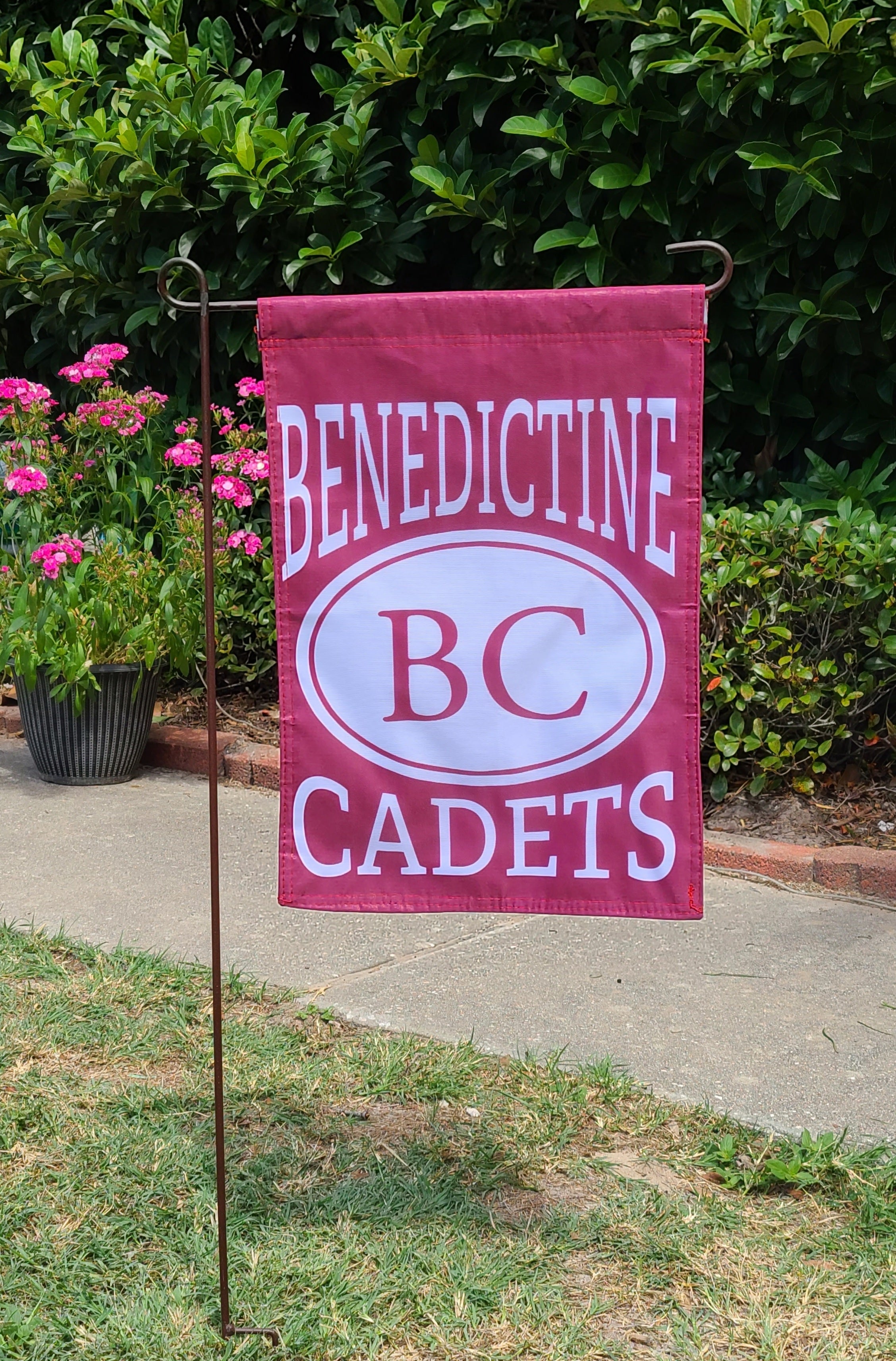 Garden Banner - BENEDICTINE CADETS