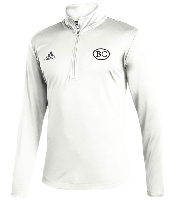 Adidas (WHITE) Coaches 1/4 Zip