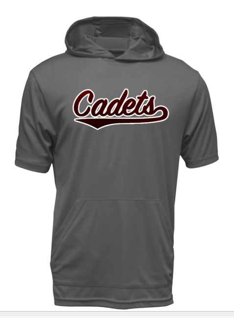 Charcoal X-Treme Hooded Tee (YOUTH)