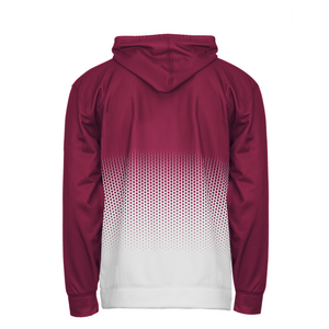 ROBOTICS Maroon/White Hoodie