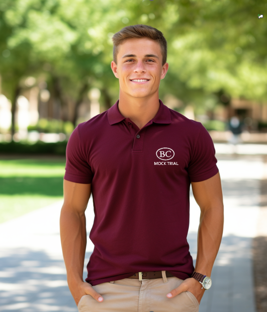 Maroon Cool-Tek Polo