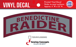 Raider Sticker Grey
