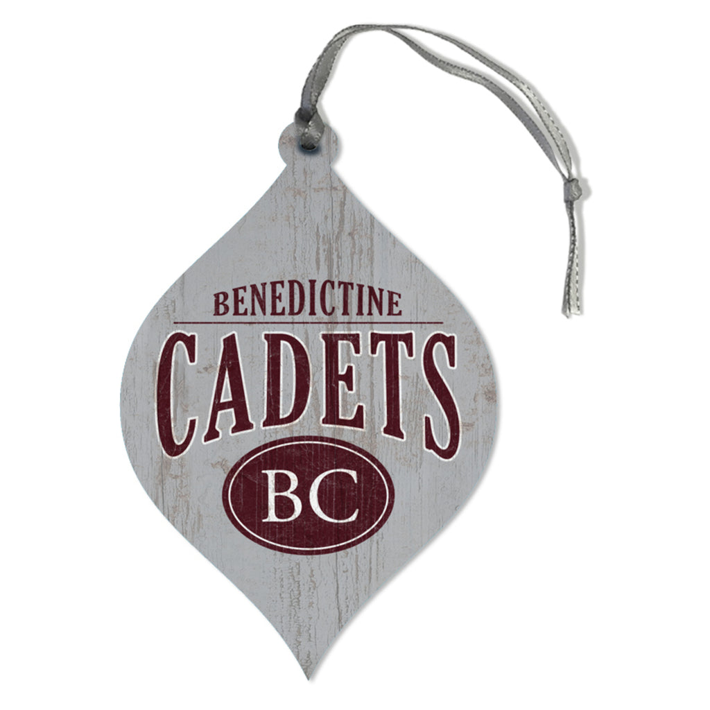 Teardrop Ornament - Benedictine Cadets