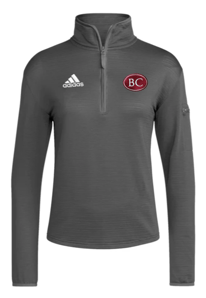 Wms Adidas (GREY) Coach 1/4 Zip