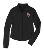 Wms BLACK Full Zip Jacket