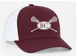 LACROSSE Maroon/White Mesh Cap