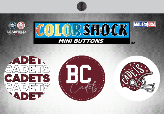 BC Spirit Buttons (3 pack)