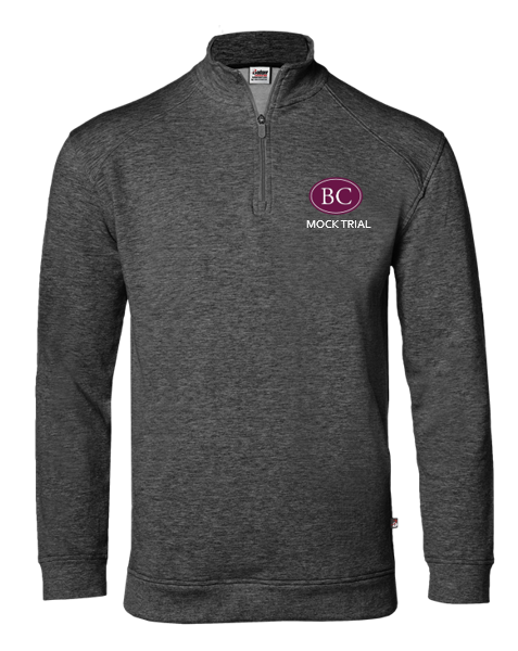 Charcoal Performance Fit 1/4 Zip