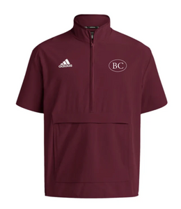 Adidas (MAROON) Coaches 1/4 Zip - S