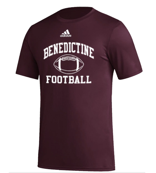 Adidas (Maroon) FOOTBALL Tee