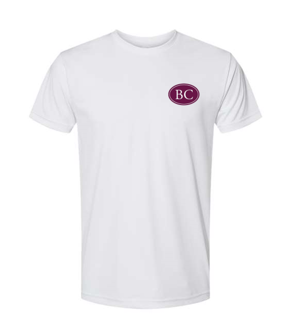 BASEBALL S/S Dri-Fit Tee (WHITE) Adult & Youth Sizes