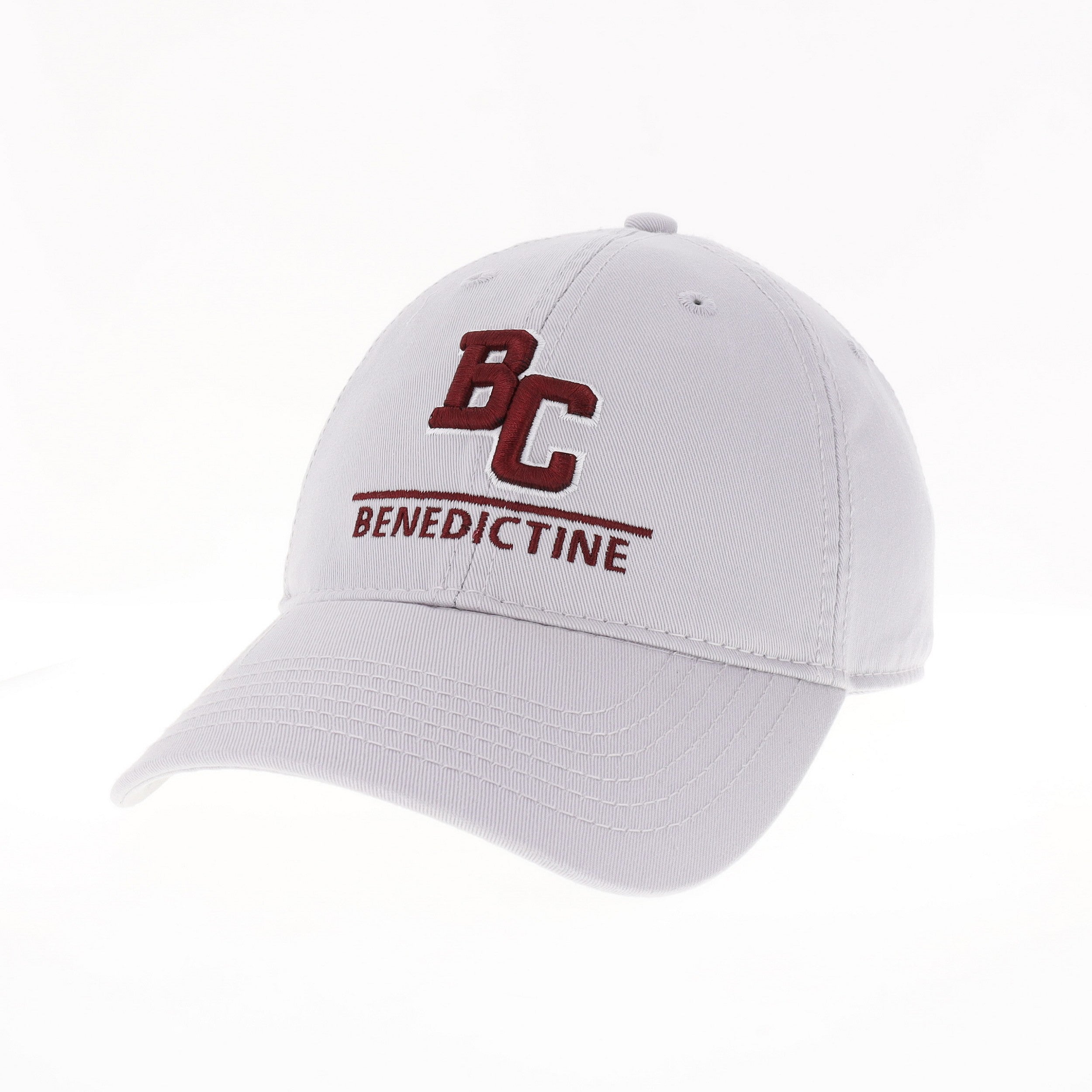 Relaxed Fit w/ BC Split Line Logo - WHITE