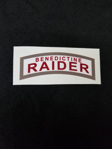 Raider Sticker White
