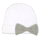 Beanie - BABY w/ Bow