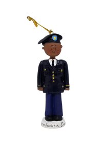 Ornament - African American Army Male