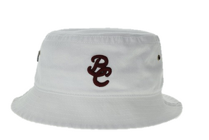 BUCKET HAT - WHITE Relaxed Twill